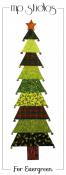 INVENTORY REDUCTION - For Evergreen wall hanging sewing pattern from Wendy Hager of Material Possessions Studios