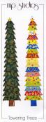 Towering Trees wall hanging sewing pattern from Material Possessions Studios