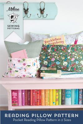 Reading Pillow Case sewing pattern from Melissa Mortenson Patterns