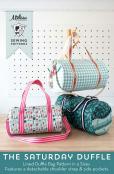 The Saturday Duffle Bag sewing pattern from Melissa Mortenson Patterns