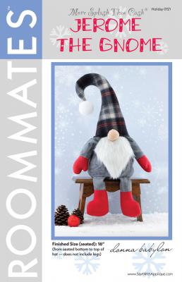 YEAR END INVENTORY REDUCTION - Jerome The Gnome sewing pattern from More Splash Than Cash