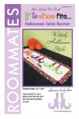 If The Shoe Fits Halloween Table Runner sewing pattern from More Splash Than Cash
