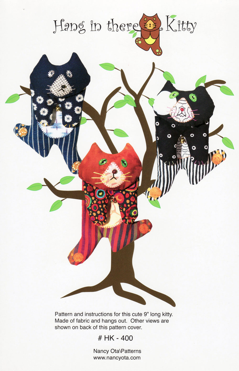 Hang-In-There-Kitty-sewing-pattern-nancy-ota-front