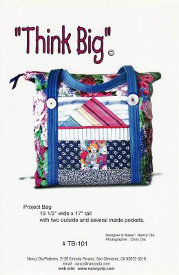 INVENTORY REDUCTION - Think big sewing pattern by Nancy Ota