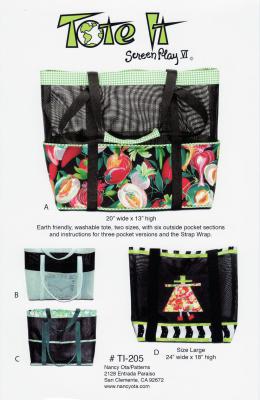 SPOTLIGHT SPECIAL offer expires at 11:59PM ET on Saturday 7/1/2023 or when current supply runs out, whichever comes first -Tote It sewing pattern by Nancy Ota