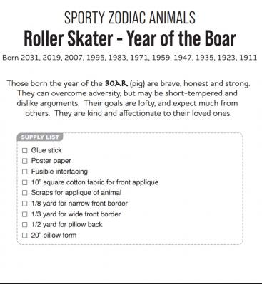 Roller-Skater-Year-of-The-Boar-digital-sewing-pattern-Kawaii-Ota-2