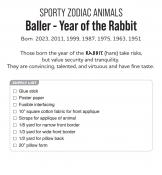 Digital Download - Baller Year of the Rabbit PDF sewing pattern from Kawaii Ota 3