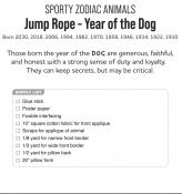 SPOTLIGHT SPECIAL - Digital Download - Jump Rope Year of the Dog PDF sewing pattern from Kawaii Ota 3