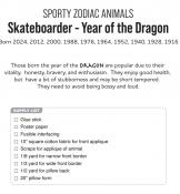SPOTLIGHT SPECIAL - Digital Download - Skateboarder Year of the Dragon PDF sewing pattern from Kawaii Ota 3
