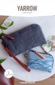 BLACK FRIDAY - Yarrow Wristlet & Pouch sewing pattern from Noodlehead