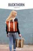 Buckthorn Backpack & Tote sewing pattern from Noodlehead