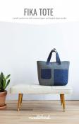 CLOSEOUT - Fika Tote sewing pattern from Noodlehead