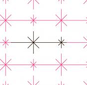 Criss Cross DIGITAL Longarm Quilting Pantograph Design by Oh Sew Kute