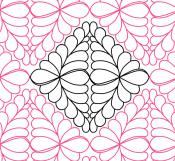 Diamond-Feathers-DIGITAL-longarm-quilting-pantograph-Oh-Sew-Kute-Cassie-Thompson