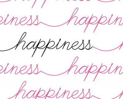 Happiness DIGITAL Longarm Quilting Pantograph Design by Oh Sew Kute