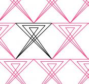 Intersecting-Triangle-DIGITAL-longarm-quilting-pantograph-Oh-Sew-Kute-Cassie-Thompson