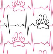 Paw-Print-with-Heartbeat-DIGITAL-longarm-quilting-pantograph-Oh-Sew-Kute-Cassie-Thompson