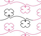 Shamrock DIGITAL Longarm Quilting Pantograph Design by Oh Sew Kute