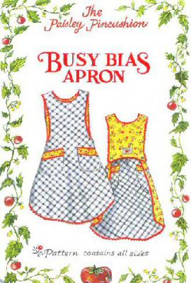 INVENTORY REDUCTION...Busy Bias Apron sewing pattern from Paisley Pincushion