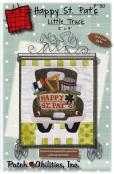 CLOSEOUT...Happy St. Pat's Little Truck wall-hanging quilt sewing pattern from Julie Wurzer Patch Abilities