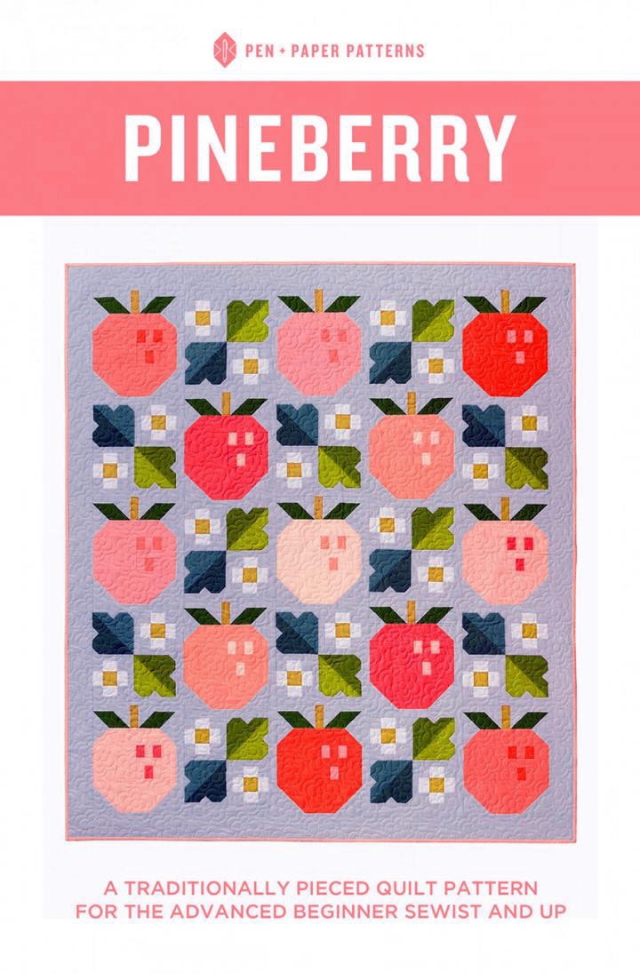 Pineberry-quilt-sewing-pattern-from-Pen-plus-paper-patterns-front