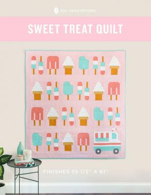 CLOSEOUT - Sweet Treat quilt sewing pattern from Pen+Paper Patterns