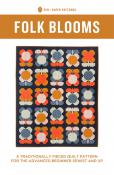 Folk Blooms quilt sewing pattern from Pen+Paper Patterns