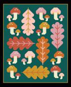 Forest Fungi Quilt sewing pattern from Pen+Paper Patterns 4