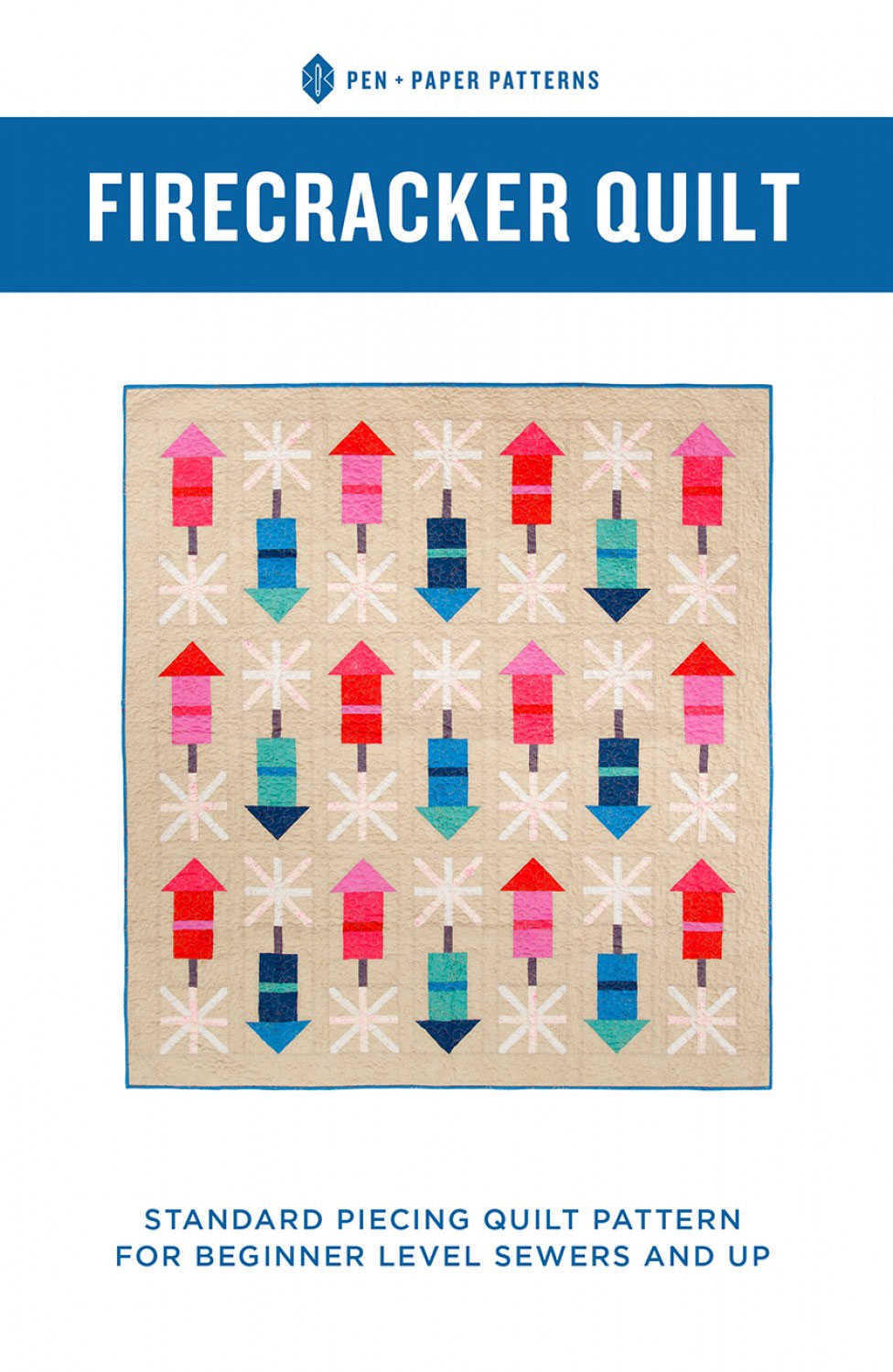 Firecracker-quilt-sewing-pattern-from-Pen-plus-paper-patterns-front