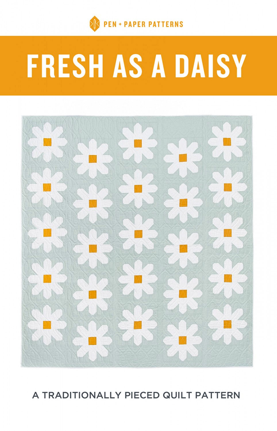 Fresh-As-A-Daisy-quilt-sewing-pattern-from-Pen-plus-paper-patterns-front