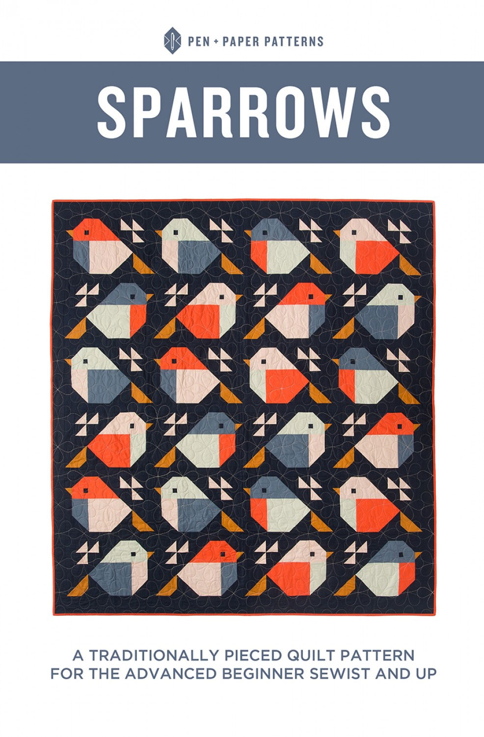 Sparrows-quilt-sewing-pattern-from-Pen-plus-paper-patterns-front