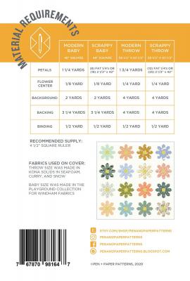 Fresh-As-A-Daisy-quilt-sewing-pattern-from-Pen-plus-paper-patterns-back