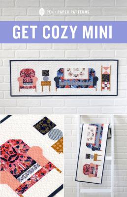 Get Cozy Mini Quilt sewing pattern from Pen+Paper Patterns