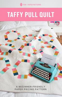 CLOSEOUT - Taffy Pull Quilt sewing pattern from Pen+Paper Patterns