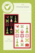 YEAR END INVENTORY REDUCTION - Christmas Sampler Quilt Sewing Pattern from Pieces From My Heart