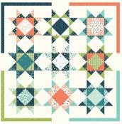 CLOSEOUT - Under The Stars Quilt Sewing Pattern from Pieces From My Heart 2