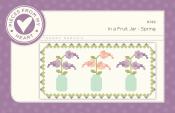 CLOSEOUT - In A Fruit Jar Spring Table Runner Sewing Pattern from Pieces From My Heart