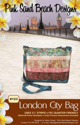 London City Bag sewing pattern from Pink Sand Beach Designs