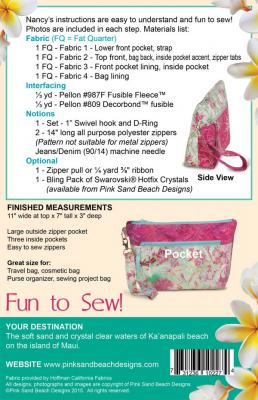 Maui-Glam-Bag-sewing-pattern-126-Pink-Sand-Beach-Designs-back