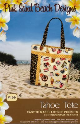 Tahoe Tote sewing pattern from Pink Sand Beach Designs