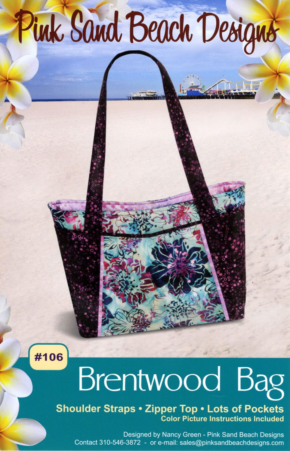 Brentwood-Bag-sewing-pattern-Pink-Sand-Beach-Designs-front