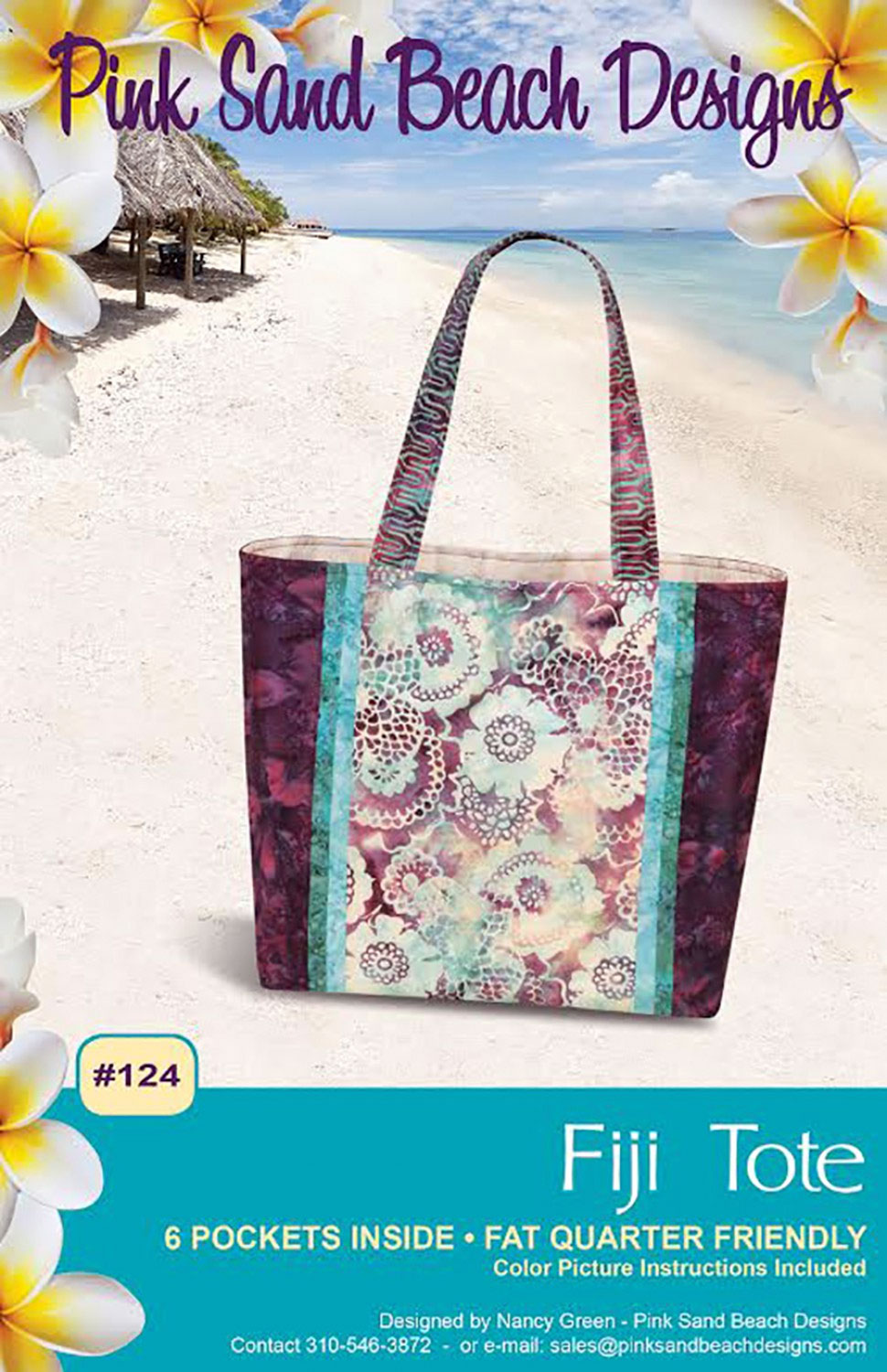Fiji-Tote-sewing-pattern-Pink-Sand-Beach-Designs-front