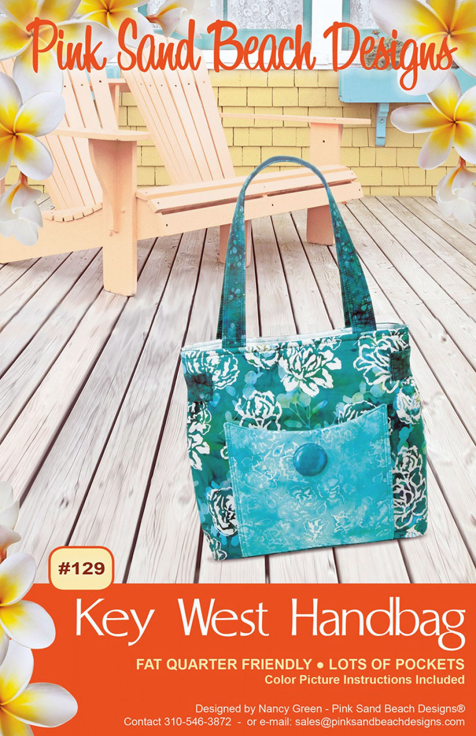 Key-West-Handbag-sewing-pattern-Pink-Sand-Beach-Designs-front