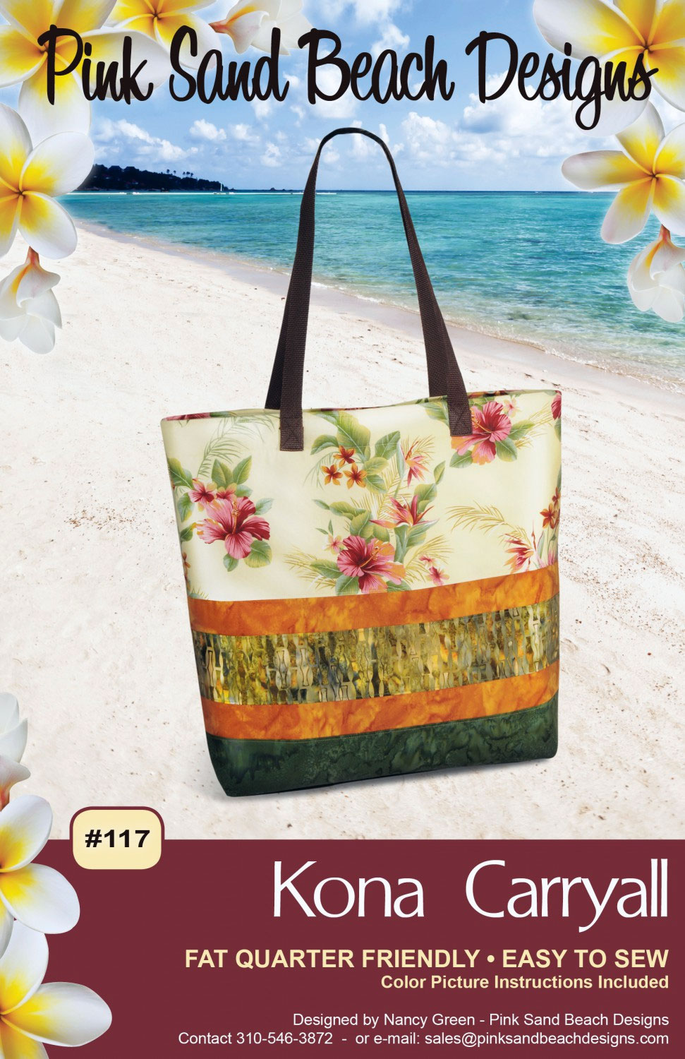 Kona-Carryall-sewing-pattern-Pink-Sand-Beach-Designs-front