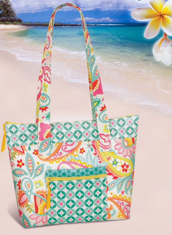 Tahiti Tote sewing pattern from Pink Sand Beach Designs