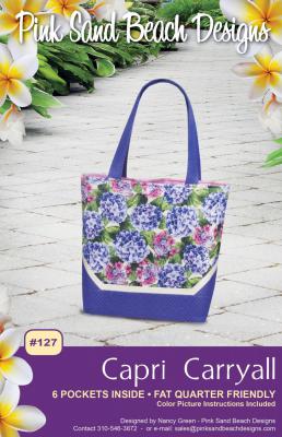 INVENTORY REDUCTION - Capri Carryall sewing pattern from Pink Sand Beach Designs