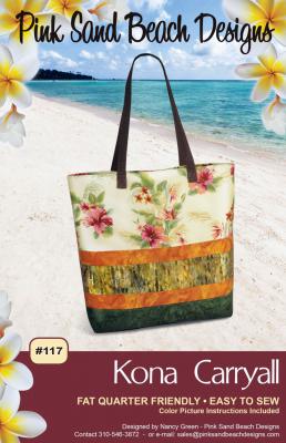 CLOSEOUT - Kona Carryall sewing pattern from Pink Sand Beach Designs