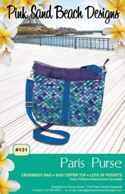 INVENTORY REDUCTION...Paris Purse sewing pattern from Pink Sand Beach Designs