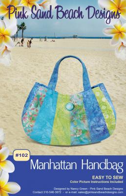 Manhattan-Handbag-sewing-pattern-102-Pink-Sand-Beach-Designs-front