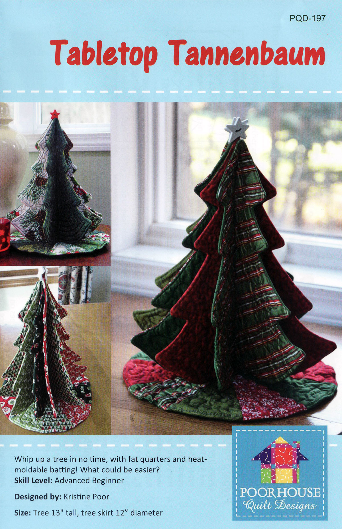 Tabletop-Tannenbaum-sewing-pattern-Poorhouse-Designs-front
